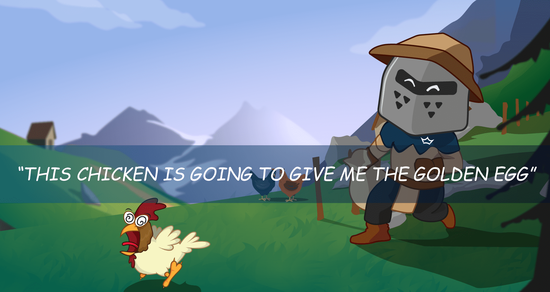 Pothead the chicken thief